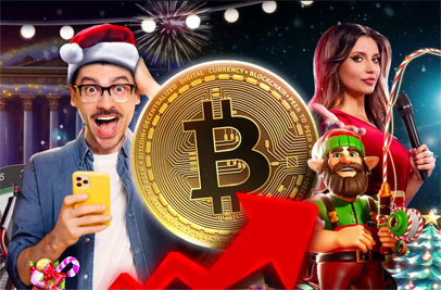 Win in December een bitcoin bij het online casino van 711